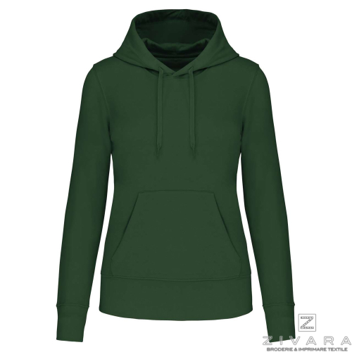 Hanorac bumbac organic pentru dama KAZ4028, Hanorace pentru dama