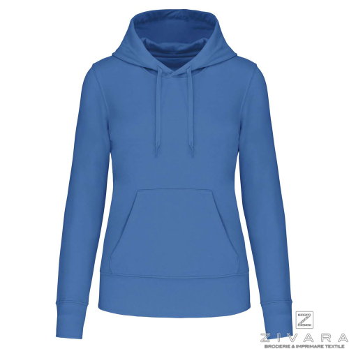 Hanorac bumbac organic pentru dama KAZ4028, Hanorace pentru dama