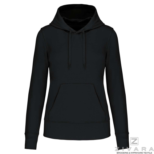 Hanorac bumbac organic pentru dama KAZ4028, Hanorace pentru dama
