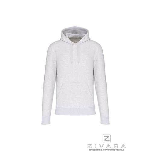 Hanorac bumbac organic barbatesc KAZ4027, Men's Hoodies, Size: S, Color: galben, Size: m, Color: galben, Size: IT, Color: galben