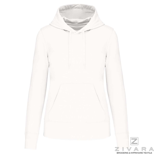 Hanorac bumbac organic pentru dama KAZ4028, Hanorace pentru dama