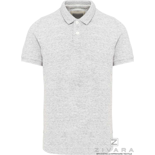 Tricou polo vintage barbatesc KVZ2206, Men's Polo Shirts, Size: S, Color: Charcoal, Size: m, Color: Charcoal, Size: IT, Color: C