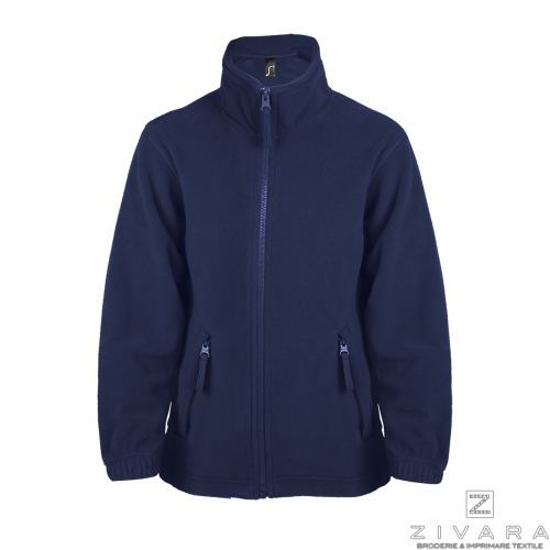 Jacheta polar pentru copii SOZ00589, Kids Hoodies, Size: 8A, Color: Navy, Size: 10A, Color: Navy, Size: 12A, Color: Navy, Size: 