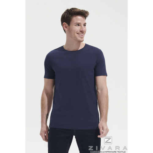 Tricou elastic barbatesc SOZ02945, Men's t-shirts, Size: S, Color: White, Size: m, Color: White, Size: IT, Color: White, Size: X