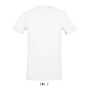 Tricou elastic barbatesc SOZ02945, Men's t-shirts, Size: S, Color: White, Size: m, Color: White, Size: IT, Color: White, Size: X 2