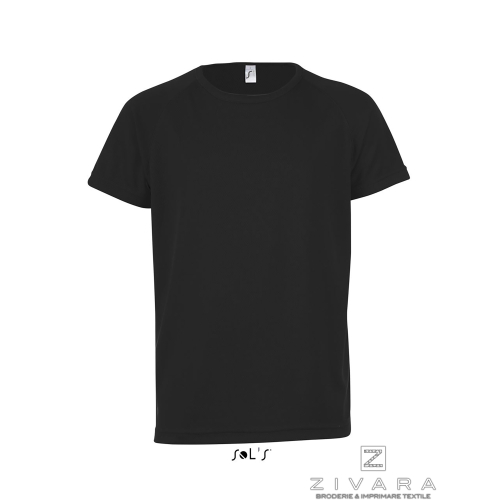 Tricou sportiv pentru copii SOZ01166, Kids Sports Equipment, Size: 6A, Color: White, Size: 8A, Color: White, Size: 10A, Color: W