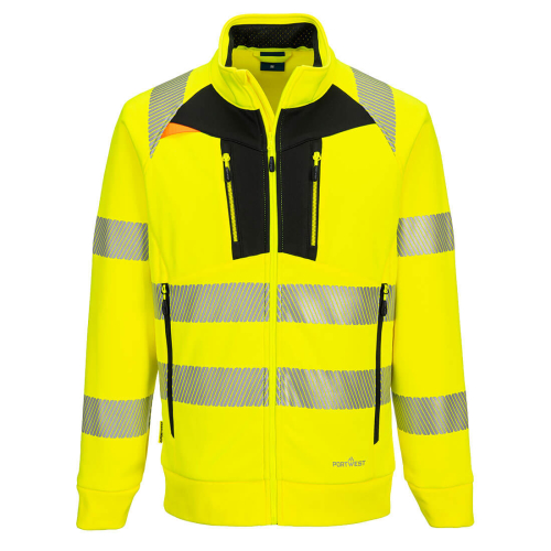 DX4 Hi-Vis Funnel Pulover cu fermoar, Bluze pentru barbati