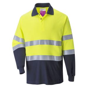 Camasa ignifug modaflame antiestatic two tone polo, Tricouri polo pentru barbati