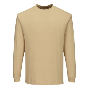 FR Modaflame Hi-Vis Tricou anti static cu maneca lunga, Tricouri pentru barbati