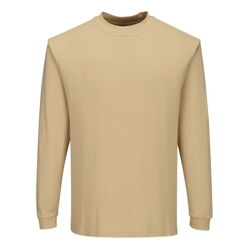 FR Modaflame Hi-Vis Tricou anti static cu maneca lunga, Tricouri pentru barbati