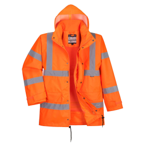 Jacheta Trafic Respirabila HiVis (Interactiva)