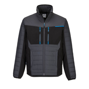 KX3 Jacheta Buffle Hybrid, Work jackets, Size: IT, Color: Gri Marl, Size: IT, Color: Gri metalic, Size: m, Color: Gri Marl, Size