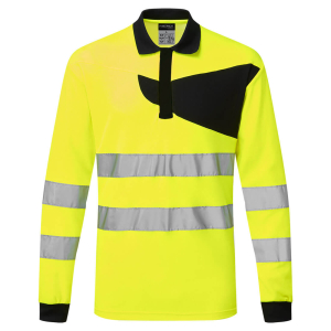Tricou polo pw2 vizibilitate ridicata tricou l/s, Tricouri polo pentru barbati