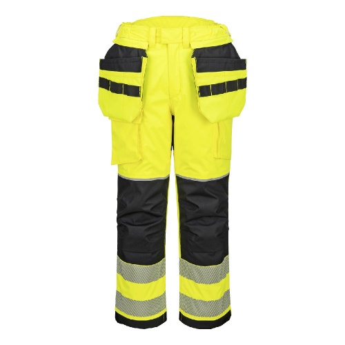 Pantaloni Pw3 Fr Modaflame Rain+ Hi-vis De Iarnă Cu Husă