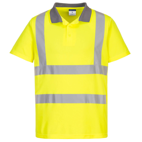 Tricou polo eco vizibilitate ridicata s/s (pachet de 6)