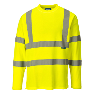 Tricou Hi-Vis cu maneci lungi, Bluze pentru barbati