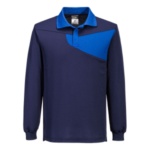 Tricou polo tricou bumbac confort cu maneci lungi, Tricouri polo pentru barbati