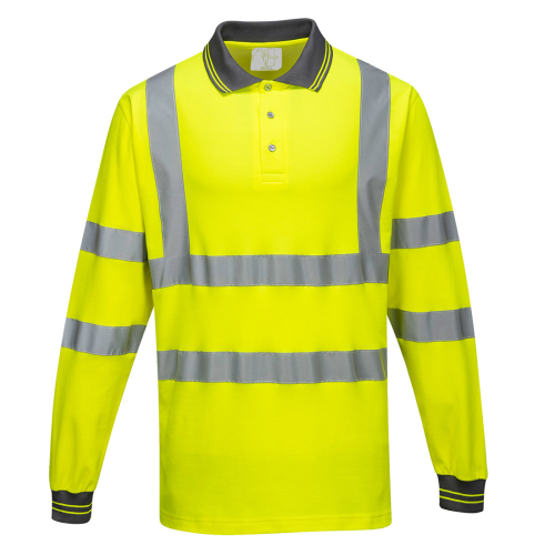 Tricou Polo Cotton Comfort cu Maneci Lungi, Tricouri polo pentru barbati