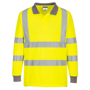 Tricou polo tricou eco vizibilitate ridicata l/s (pachet de 6), Tricouri polo pentru barbati