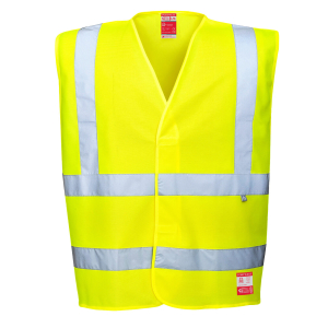 Vesta antistatica hivis ignifuga, Veste reflectorizante