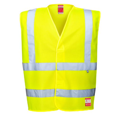 Vesta antistatica hivis ignifuga, Veste reflectorizante