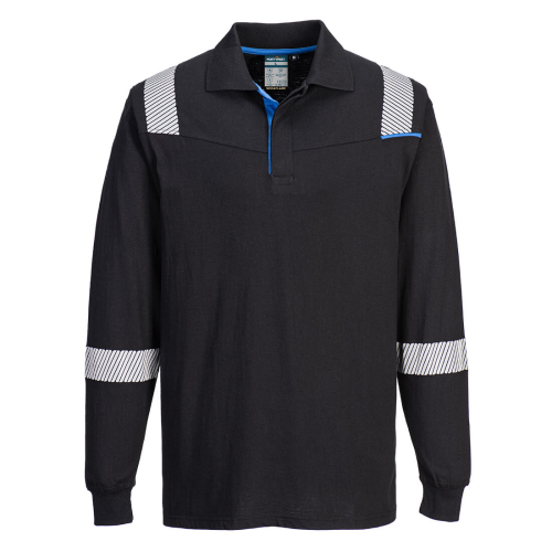 Tricou polo wx3 ignifug modaflame trico0 cu maneci lungi, Tricouri polo pentru barbati